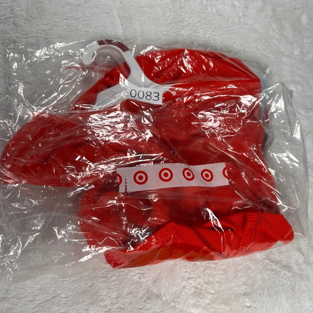 Art Class Red Waffle Knit Pajama Set Top Shorts Kids Size XS 4/5 NWT‎